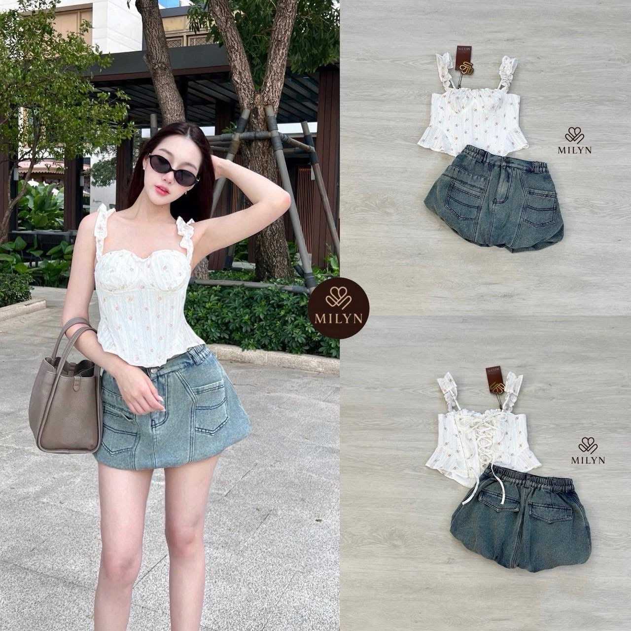 MILYN (มิลิน): Set 2 ชิ้นสุดคิ้วท์