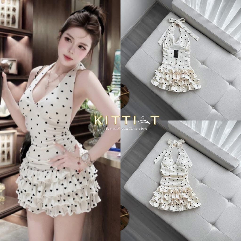 KITTI-T (กิตติที): Set (2) เสื้อ+กระโปรง ลุคหวานซ่อนซน